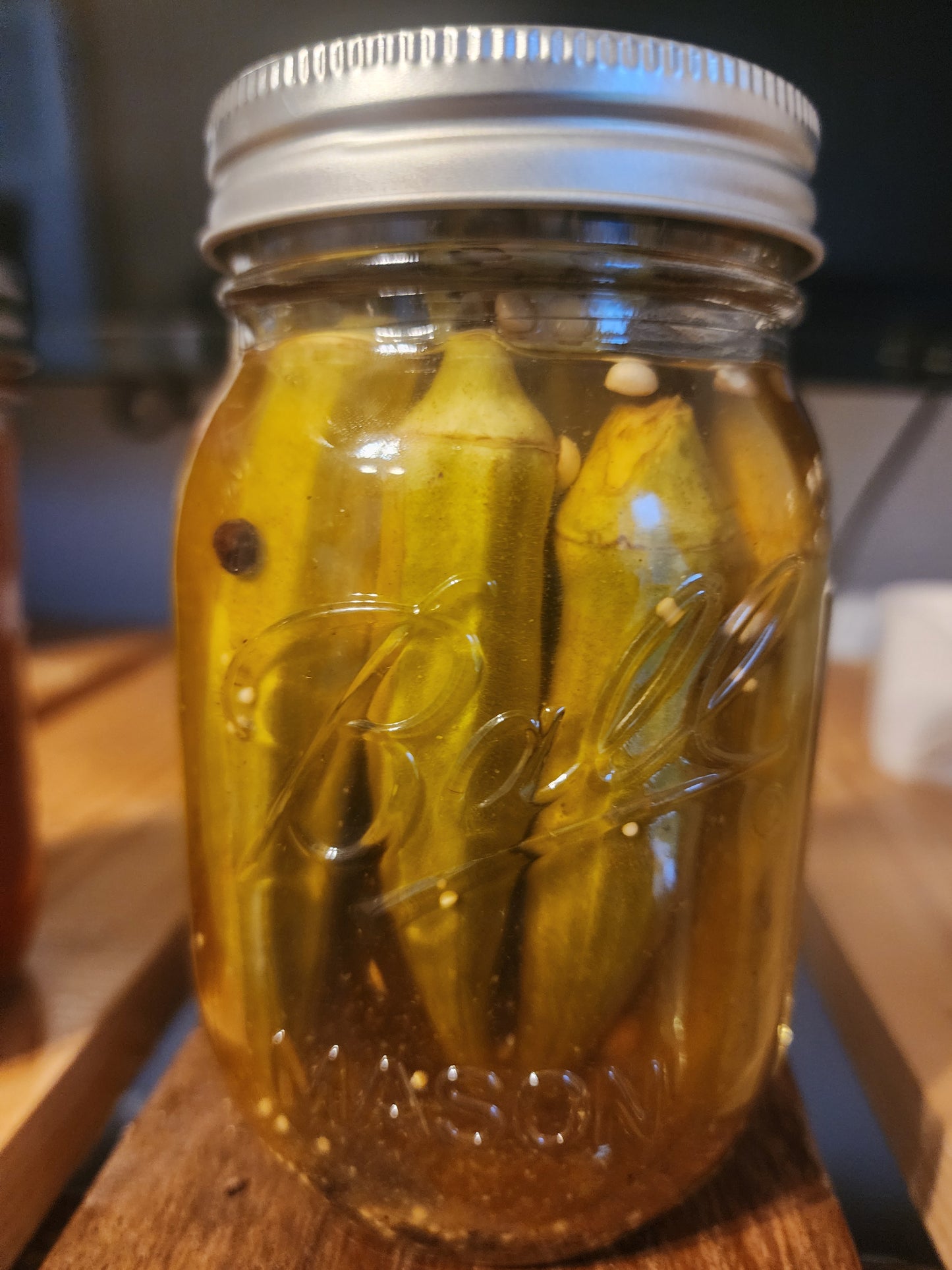 Pickled Cajun Okra