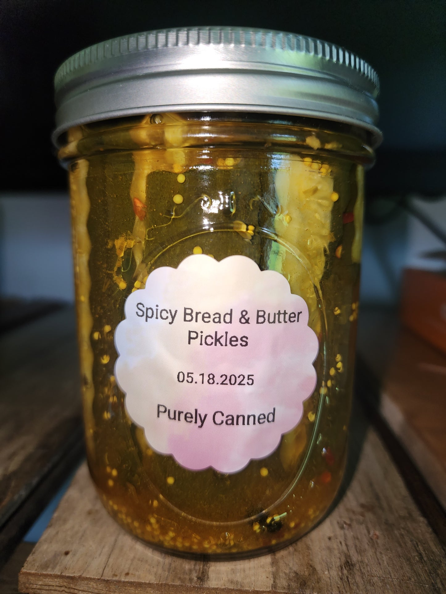 Spicy Bread and Butter Pickles