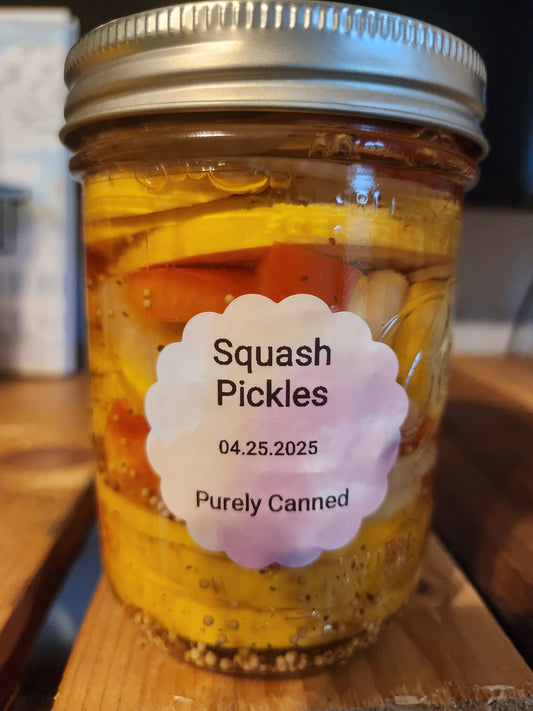 Pickled Squash