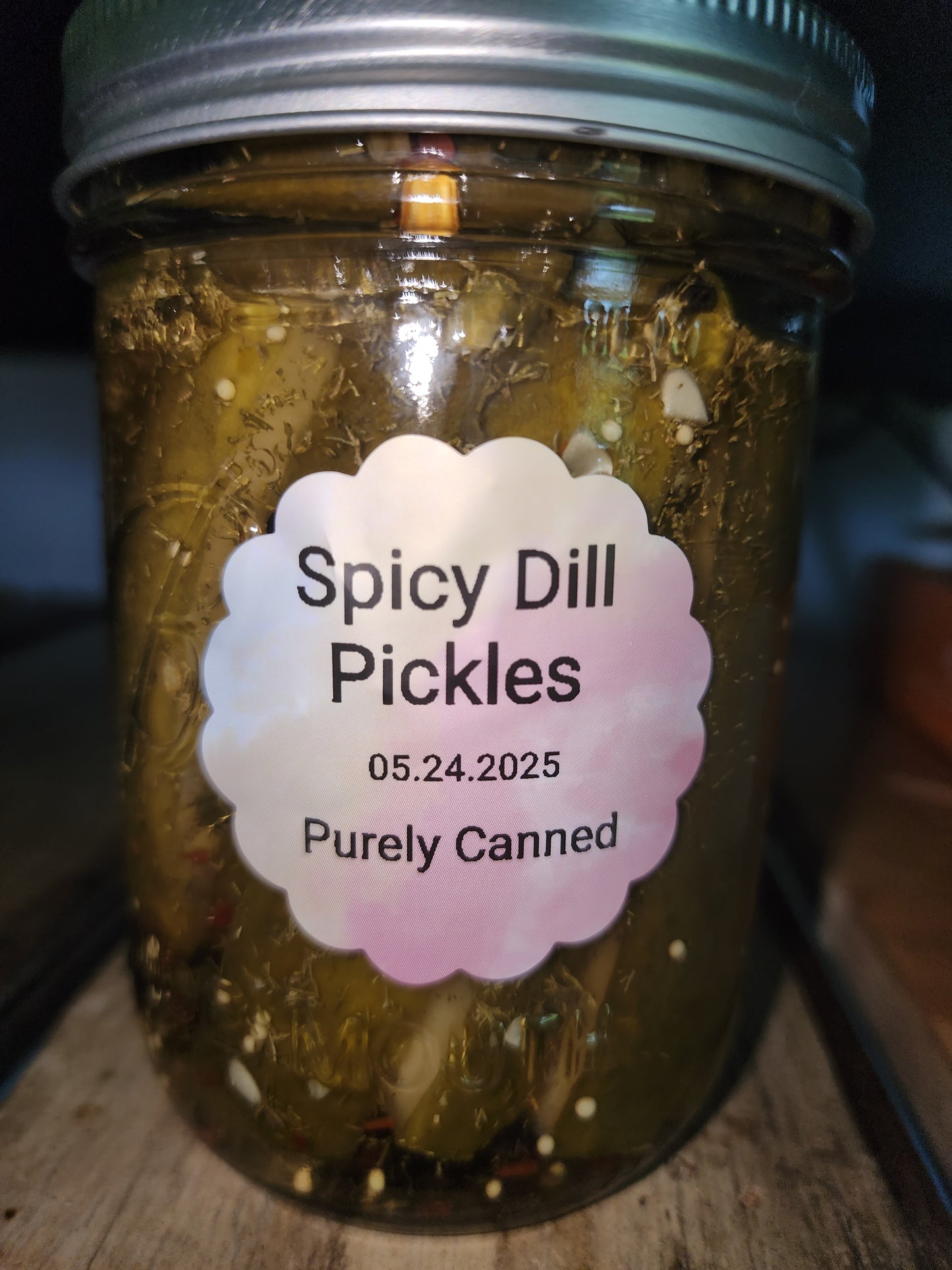 Spicy Dill Pickles