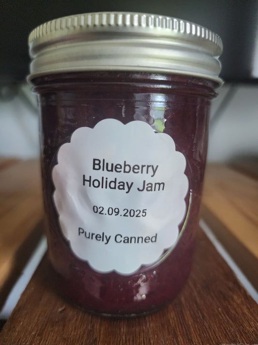 Blueberry Holiday Jam
