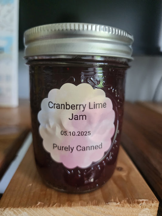 Cranberry Lime Jam