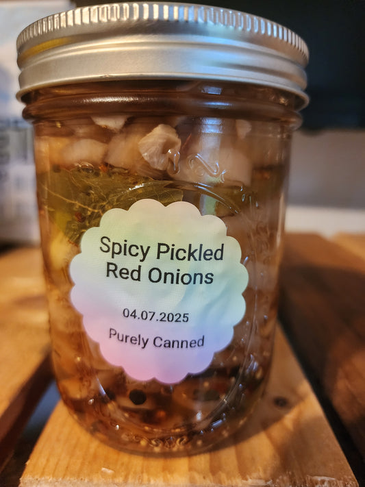Spicy Pickled Red Onions