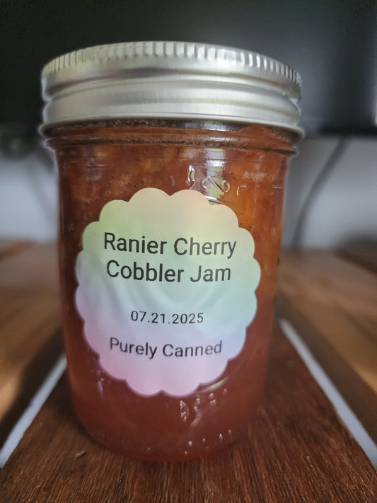 Ranier Cherry Cobbler Jam