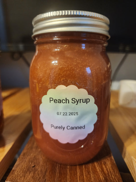 Peach Syrup