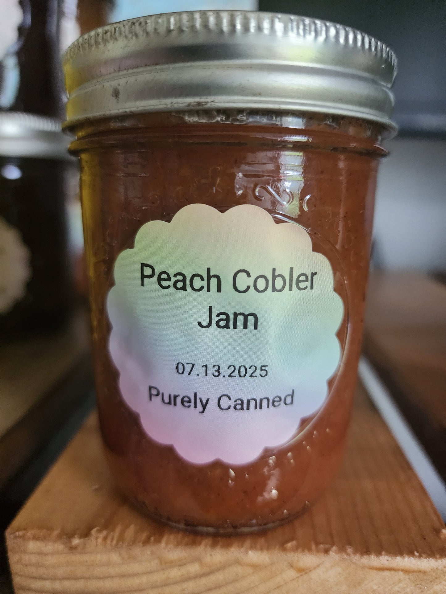 Peach Cobbler Jam