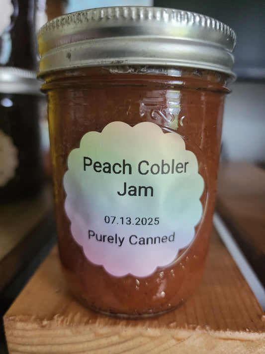 Peach Cobbler Jam