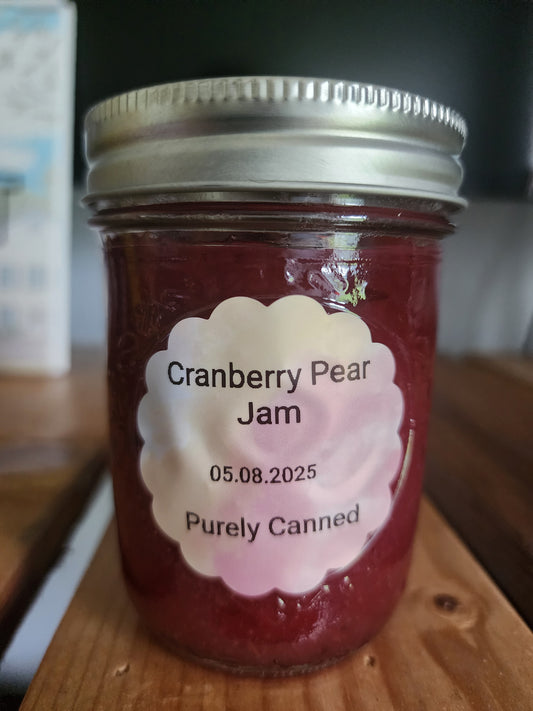 Cranberry Pear Jam