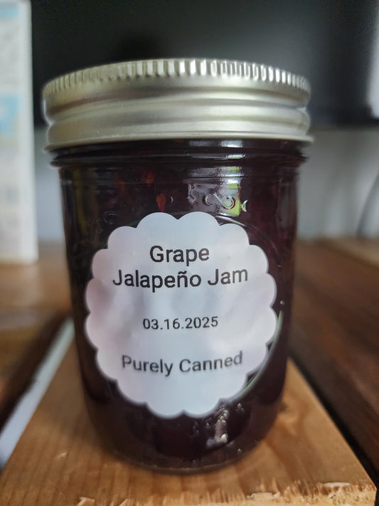 Grape Jalapeño Jam