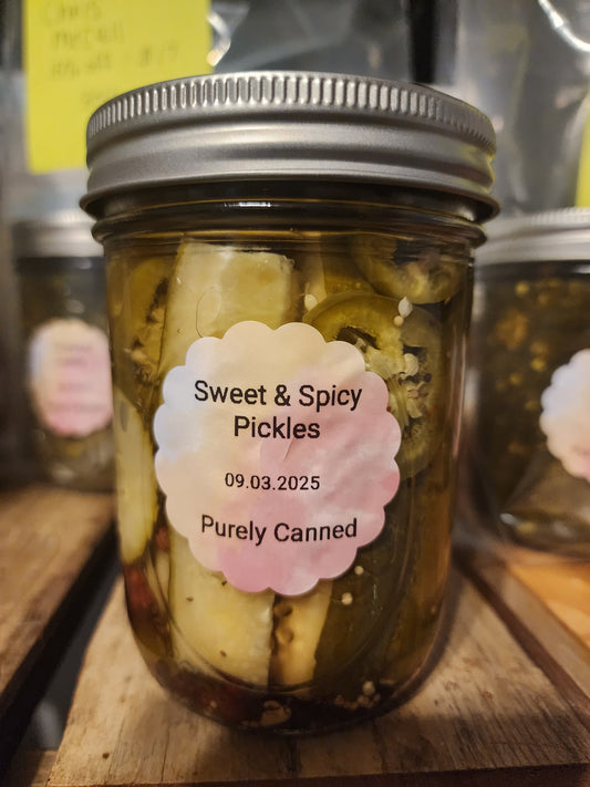 Sweet & Spicy pickles