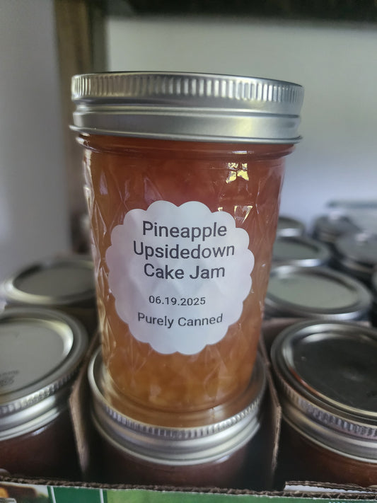 Pineapple Upside Down Cake Jam