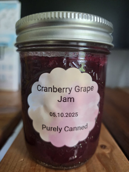 Cranberry Grape Jam