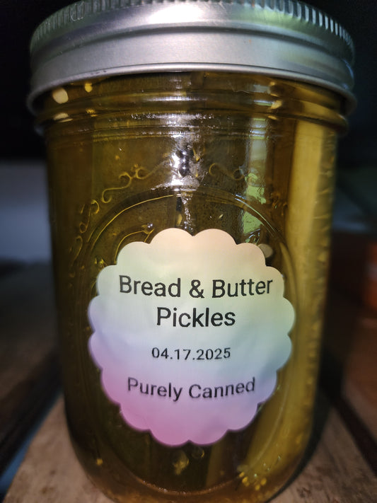 Bread and Butter Pickles