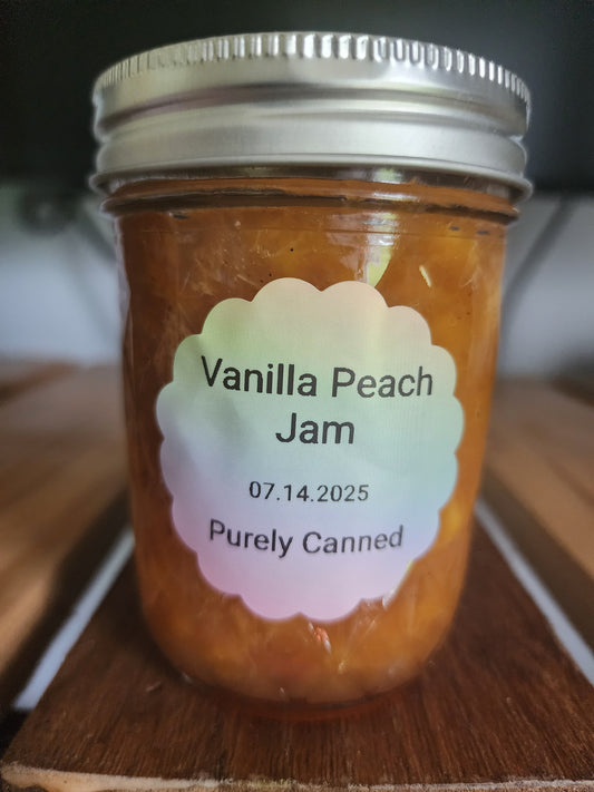 Vanilla Peach Jam