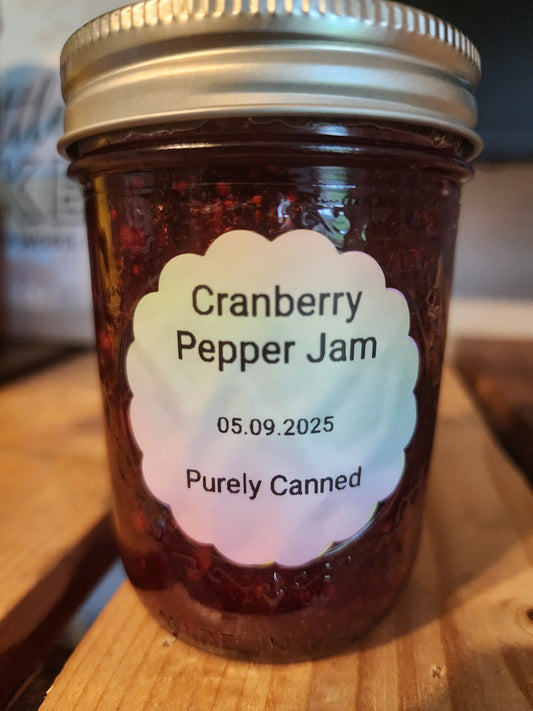 Cranberry Pepper Jam